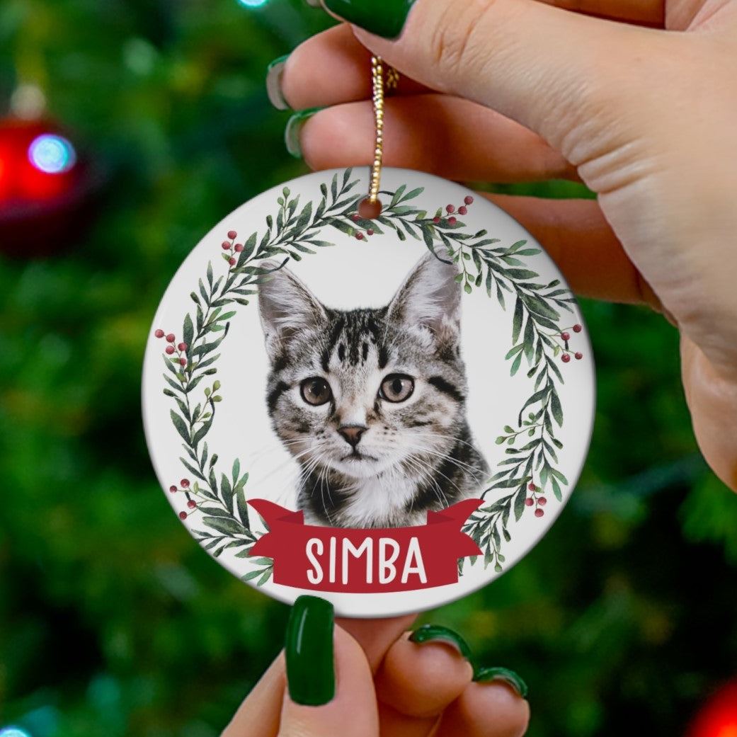 Christmas Cat Ornament