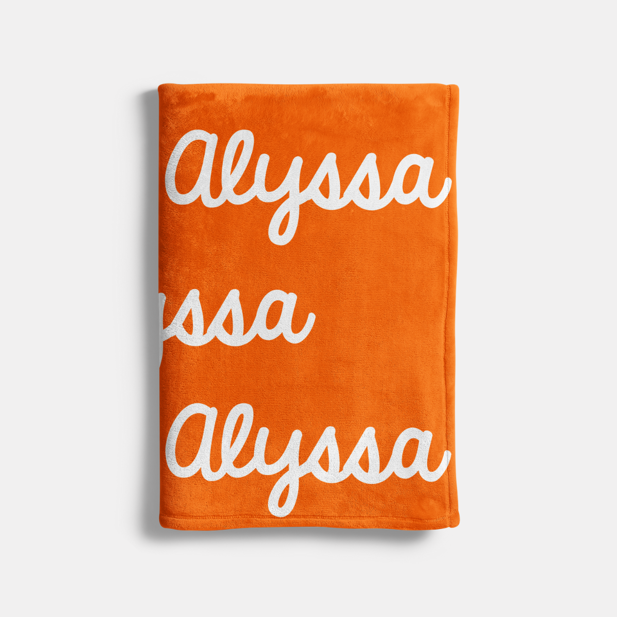 Personalized name blanket - fleece blanket with name